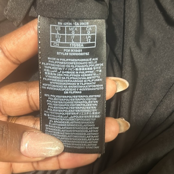 Black Guess by Marciano thong bodysuit.open back size large us - Picture 4 of 4